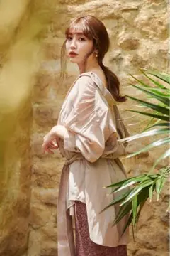 herlipto♡ Cotton-blend Voile Sheer Shirt herlipto Cotton-blend Voile Sheer Shirt