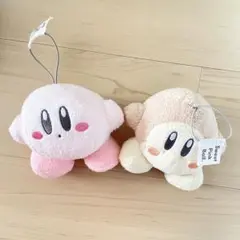 星のカービィ　やさしいてざわりのminiぬいぐるみ　2種セット