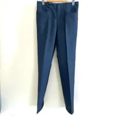 ノーブランド品　ワークパンツ　ブルー系　S~Mサイズ