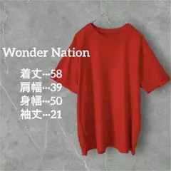 ✨️匿名配送✨Wonder Nation 【XL 14-16】赤 Tシャツ