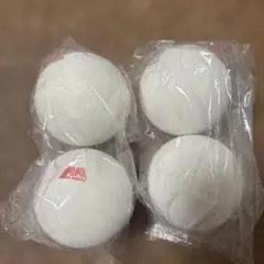 新品工場直送ルーセントアカエムソフトテニスボール公認球4球空気抜いてポスト投函