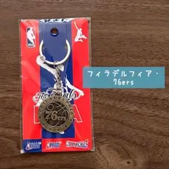 ★新品 未使用★ 76ers 海外バスケットボールチーム キーホルダー