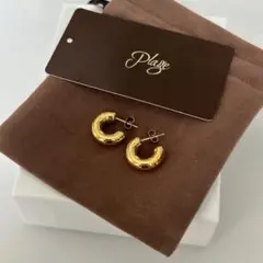 Plage 訳あり▫️2、3回のみ着用▫️Classic hoop earrings