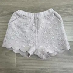 petit main スカラップヘムパンツ 100