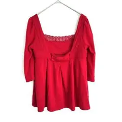 JILL STUART レッド チュニック M