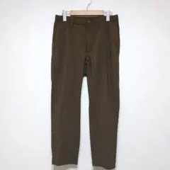 ブラウン ストレートパンツ サイズM