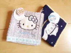 新品シナモロール*未使用タオルセット*送料無料レディース*キティちゃんKitty