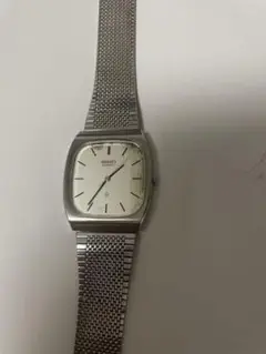 SEIKO シルバー メッシュ 腕時計
