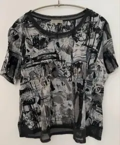 ALVIVO デザイン半袖Tシャツ