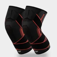 【L/XL】男女兼用 膝サポーター 負担軽減 けが予防 登山 スポーツ