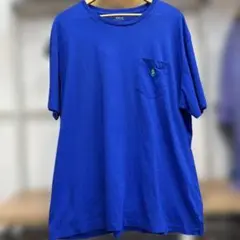 POLO RALPH LAUREN 青 Tシャツ XL