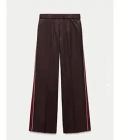 ZARA サイドテーピングパンツ