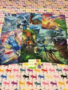 即購入不可★ポケモン　カードゲーム　クリアファイル　7種セット