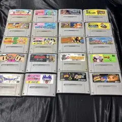 スーパーファミコンソフト20本セット（ジャンク）