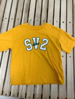 SV2 ロゴプリント Tシャツ イエロー