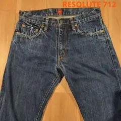 RESOLUTE 712 デニム 30x29