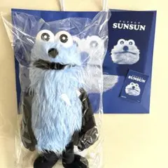 伊勢丹限定　パペットスンスン　ぬいぐるみ　ショッパー　ノベルティ