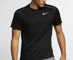 NIKE Dri-FitマイラーS/Sトップ 半袖Tシャツ　黒ブラック　M新品