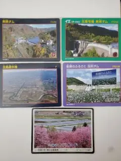 北海道カード 色々 ５枚★