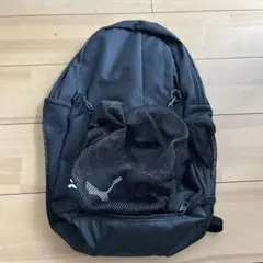 PUMA ブラック ボールバッグ メッシュポケット付き