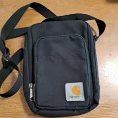 Carhartt ブラック ショルダーバッグ
