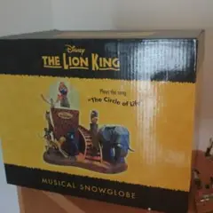 ディズニー ライオンキングキング スノーグローブ フィギュア オルゴール Disney☆ディズニー☆ライオンキング☆LION KING☆スノードーム