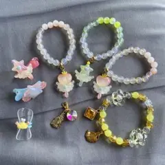 アクセサリー　ブレスレット　ヘアクリップ　リング　チャーム　プリンセス　プライズ