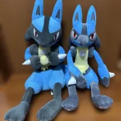 めちゃでか　ルカリオ　ぬいぐるみ　2体