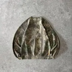 USA製 JERZEES リアルツリーカモ スウェット トレーナー 迷彩