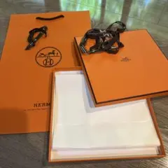 エルメス 空箱　ショッピングバッグ