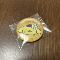 サンリオキャラクターズ シークレットグリッター缶バッジ　ポムポムプリン