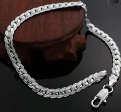 シルバー スネークチェーン ブレスレット 5mmシルバー925 高品質 おしゃれ