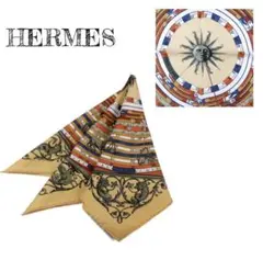 超美品☆ HERMES エルメス シルクスカーフ プチカレ ホロスコープ
