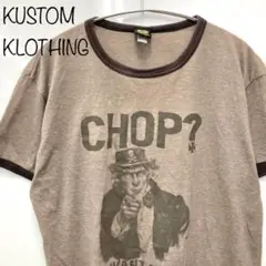 【KUSTOM KLOTHING KRAZY ROD】プリントTシャツ　L
