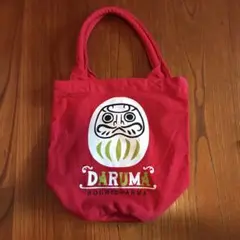 新品　ダルマ柄　トートバッグ