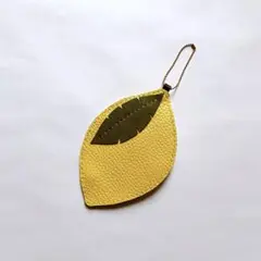 ⭐︎特別感謝セール⭐︎レザーのレモン コインケース/バッグチャーム