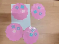 あじさい　葉　壁面