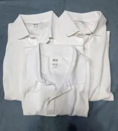 UNIQLO ホワイト ポロシャツ 3枚セット