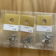 金属製アジャスター 6mm 3パック