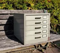 MYV720_ヴィンテージ 引出し 書類ケース スチールケース