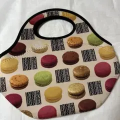 バッグ　手提げ　マカロン　FAUCHON柄