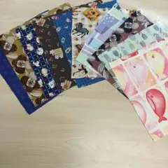 ★A51★カットクロス/プリント生地/国産/25cm×25cm/10点