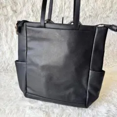 【美品】2WAYリュック トートバッグ ブラック Nainen Haave