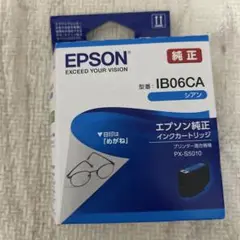EPSON インクカートリッジ IB06CA シアン