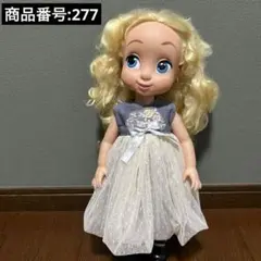 ハンドメイド　アニメータードール服　ノースリーブワンピース　花　リボン　白