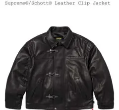 Supreme/Schott Leather Clip Jacket