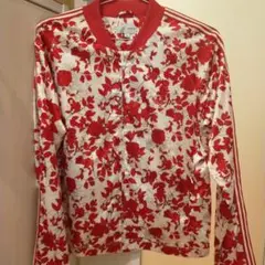 Adidas 花柄 スカジャン