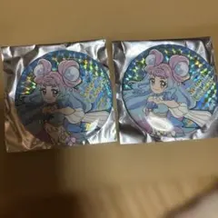 プリキュアオールスターズ セレクトカラーズブルー 缶バッジ キュアラメール
