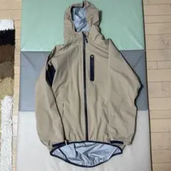ワークマン イナレム レインジャケット LL ベージュ