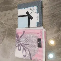 LANVIN ハンカチ 2枚セット